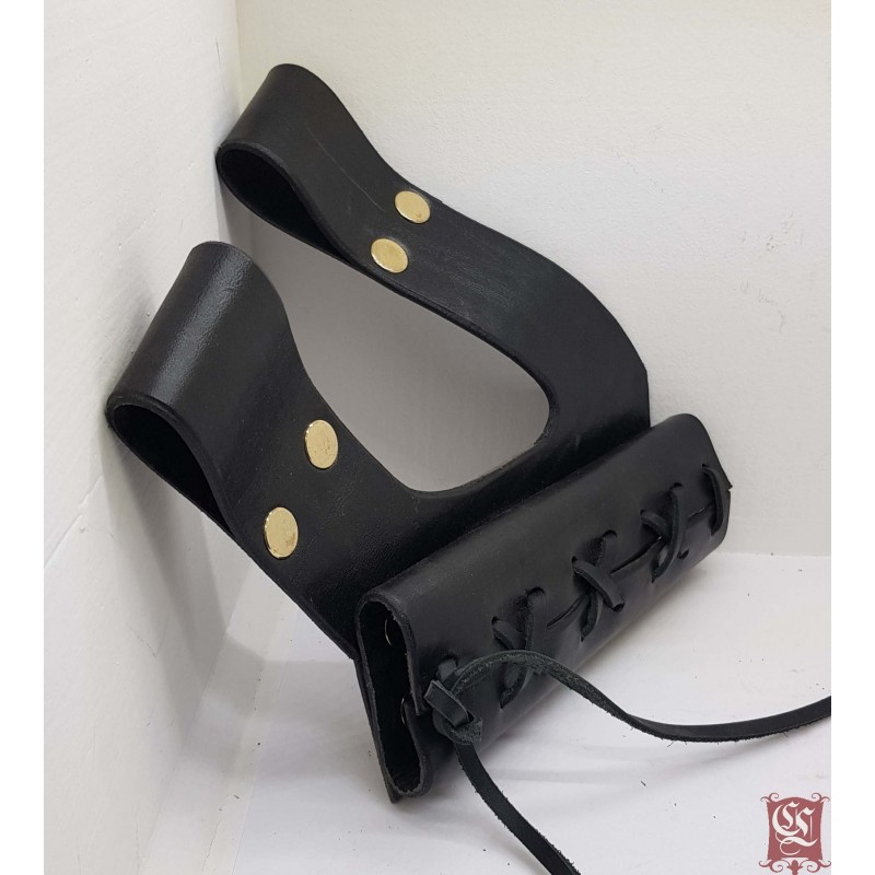 Courroie D'Épée En Cuir PU Ajustable - Fourreau Médiéval Pour Épée, Katana - Accessoire Renaissance Et Cosplay - 2